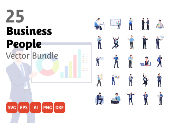 Business People Vector Bundle: A Comprehensive Resource for Modern Designers