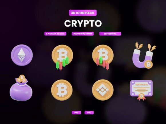 Crypto 3D Icon: Clarity, Quality, and Real-World Fit for Fintech & Web3 Design