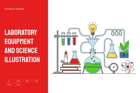 Laboratory Equipment and Science Vector: A Practical Design Asset for Modern Science Communication