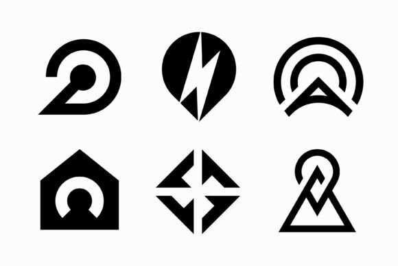 Modern Abstract Monogram Logo Collection