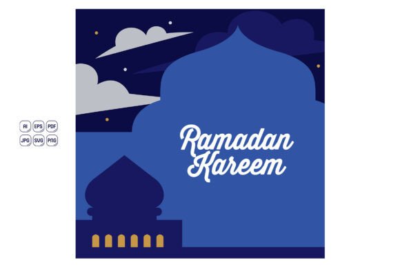 Ramadan Kareem Greeting Card 07