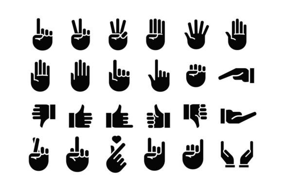 Why Hand Gestures Icon Set in Silhouette Is Reshaping Visual Communication in Digital Design